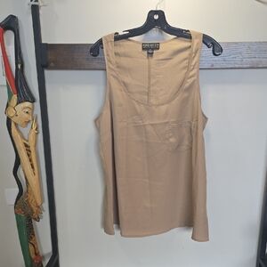 Forever 21 Tan Scoop Neck Tank Top (🛍 Bundle ANY 6/$36)